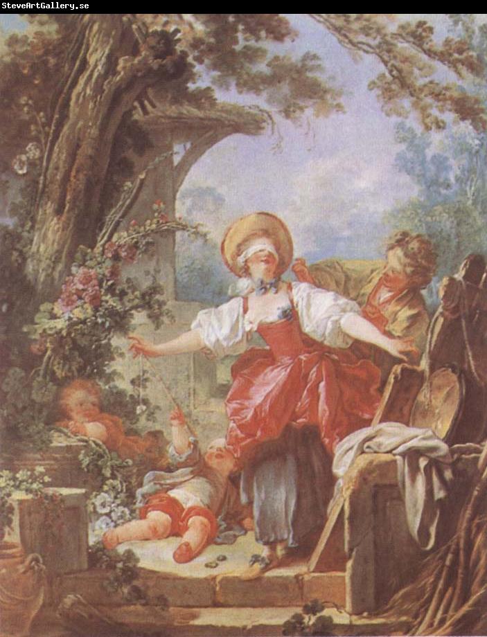 Jean Honore Fragonard Blind-Man-s Bluff